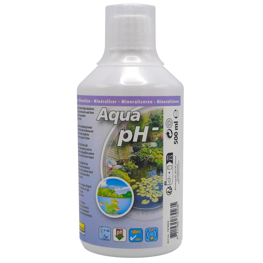 Trattamento Acqua Laghetto Aqua PH- 500ml per 10000L