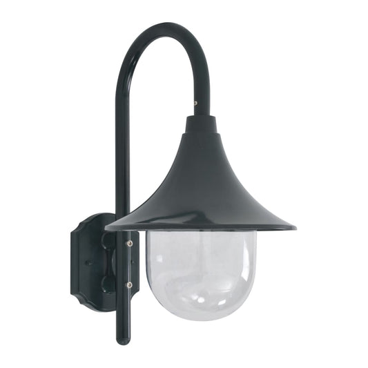 Lampada da Parete da Giardino E27 42 cm Alluminio Verde Scuro - homemem39