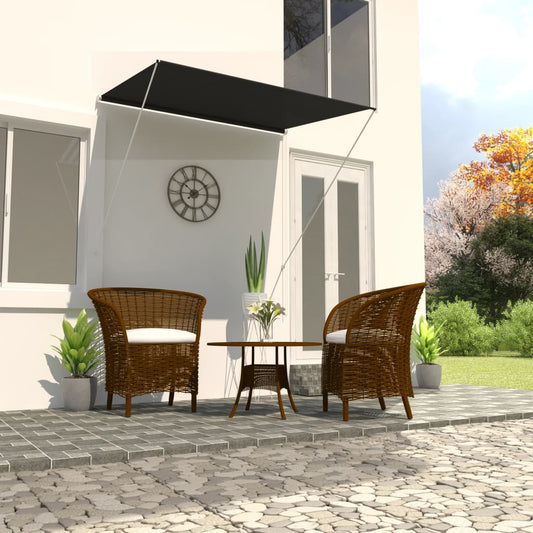 Tenda da Sole Retrattile 150x150 cm Antracite - homemem39