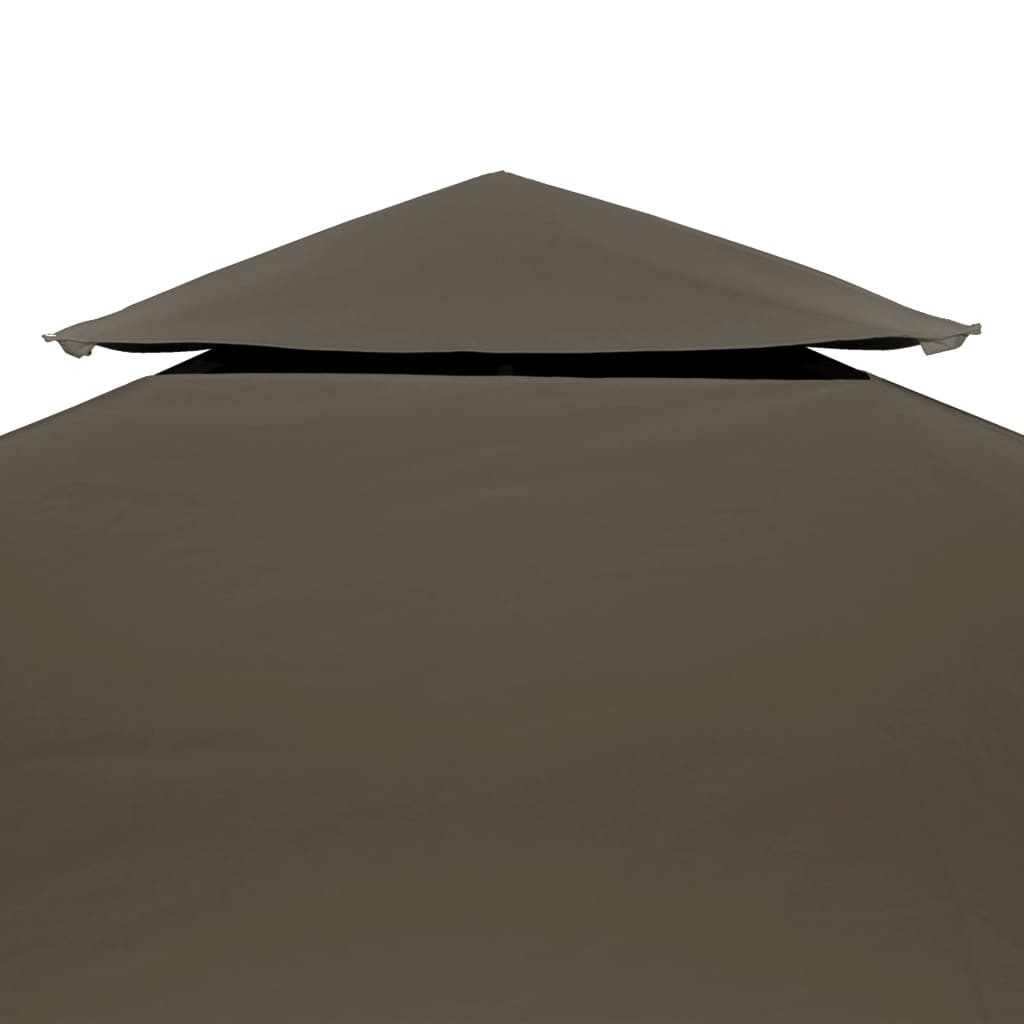 Copertura Superiore per Gazebo a 2 Strati 310 g/m² 3x3m Talpa - homemem39