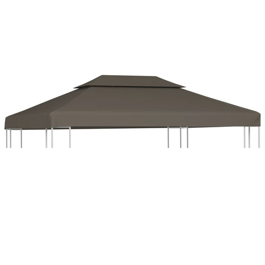 Copertura Superiore per Gazebo a 2 Strati 310g/m² 4x3m Talpa - homemem39