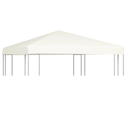 Copertura Superiore per Gazebo 310 g/m² 3x3 m Bianco Crema - homemem39