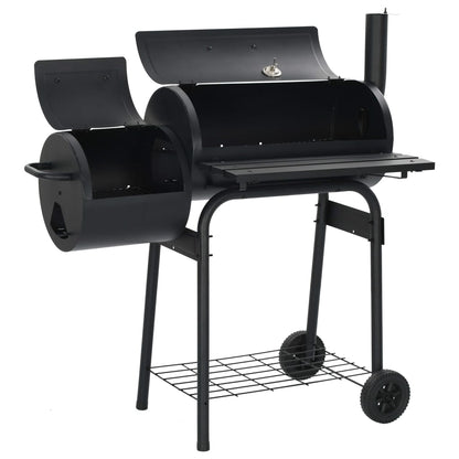 Barbecue Classico Affumicatore a Carbonella - homemem39