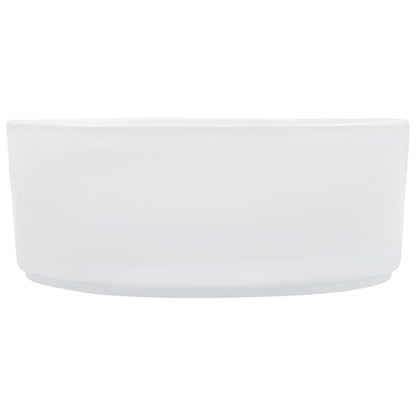 Lavandino 36x14 cm in Ceramica Bianco - homemem39