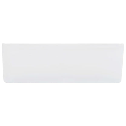 Lavandino 40x30x13 cm in Ceramica Bianco - homemem39