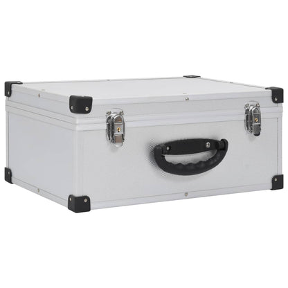 Custodia CD per 60 CD in Alluminio ABS Argento - homemem39