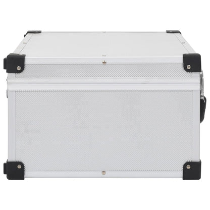 Custodia CD per 60 CD in Alluminio ABS Argento - homemem39