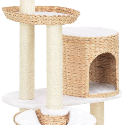 Albero per Gatti con Tiragraffi in Sisal Seagrass - homemem39