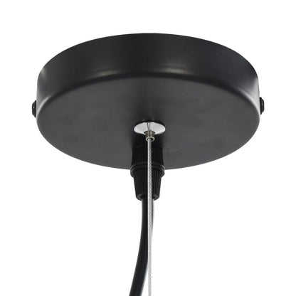 Lampadari 2 pz Nero e Oro Semi-Sferici 50 cm E27 - homemem39