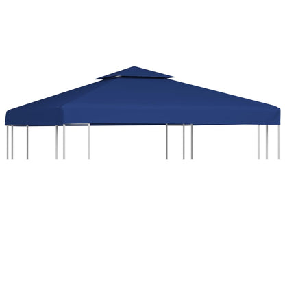 Telo di Ricambio per Gazebo 310g/m² Blu Scuro 3x3m - homemem39