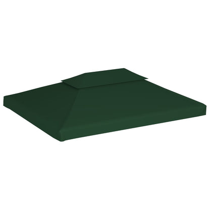 Telo di Ricambio per Gazebo 310g/m² Verde 3x4m - homemem39