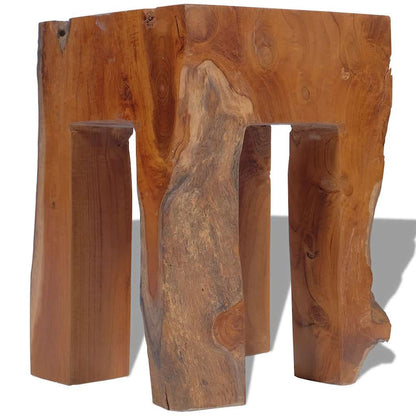 Sgabello in Legno Massello di Teak - homemem39