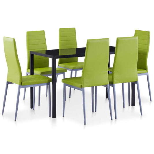 Set da Pranzo 7 pz Verde - homemem39