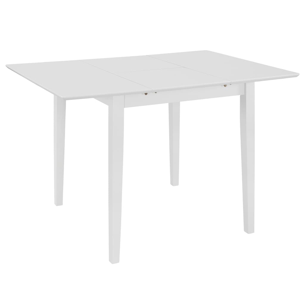 Set da Pranzo 3 pz in MDF Bianco - homemem39