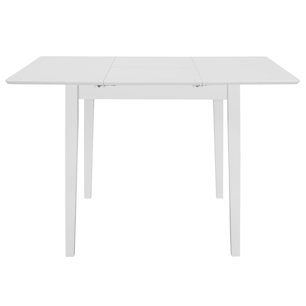 Set da Pranzo 3 pz in MDF Bianco - homemem39