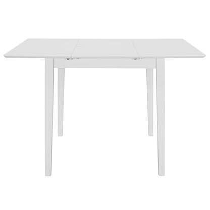 Set per Sala da Pranzo 5 pz in MDF Bianco - homemem39