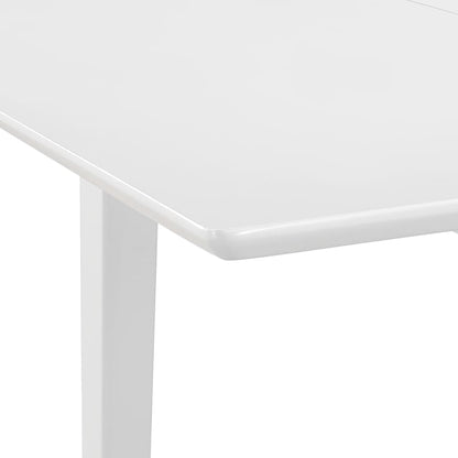 Set per Sala da Pranzo 5 pz in MDF Bianco - homemem39