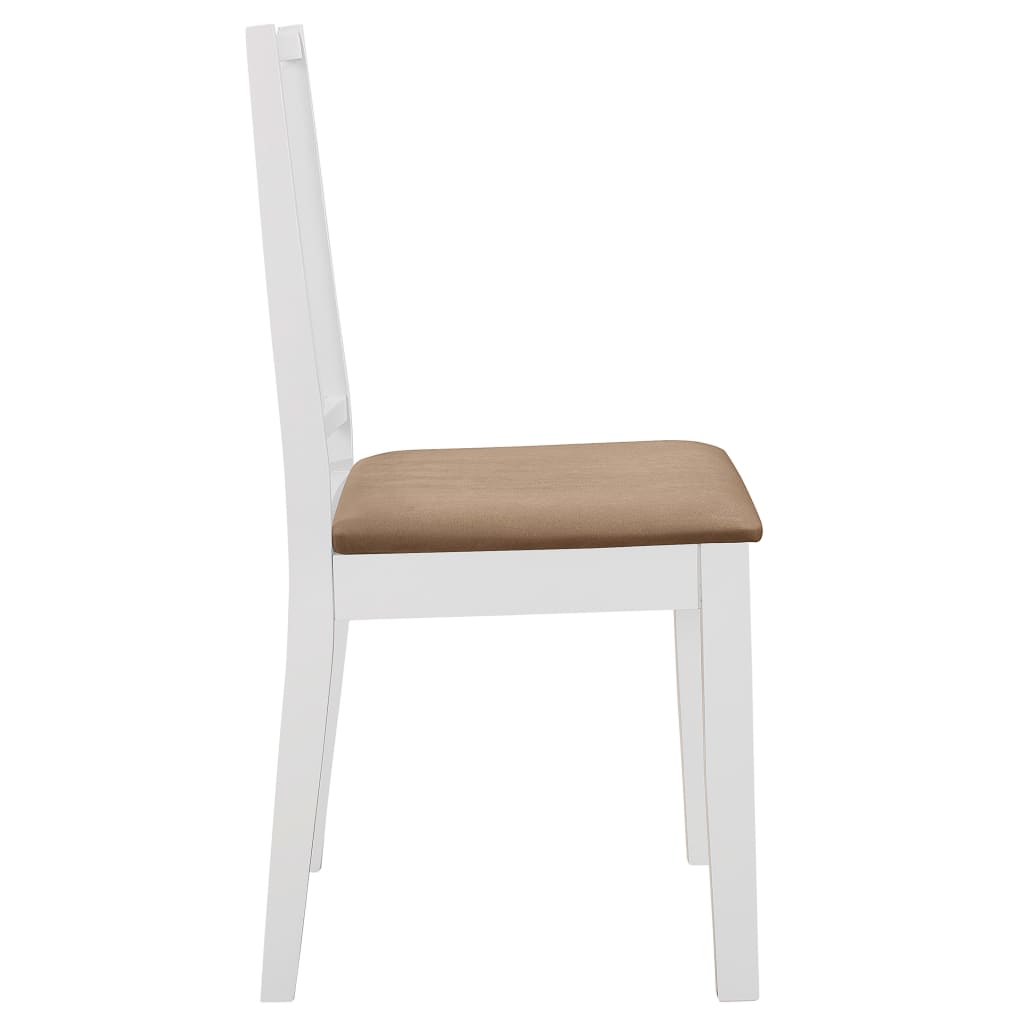 Set per Sala da Pranzo 5 pz in MDF Bianco - homemem39