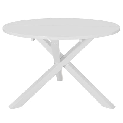 Set per Sala da Pranzo 5 pz in MDF Bianco - homemem39