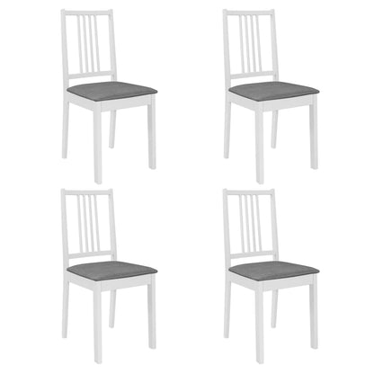 Set per Sala da Pranzo 5 pz in MDF Bianco - homemem39