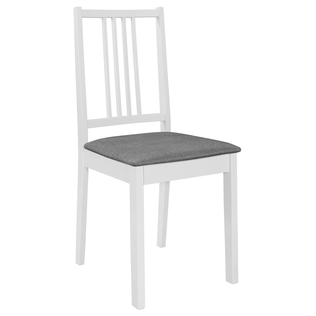 Set per Sala da Pranzo 5 pz in MDF Bianco - homemem39