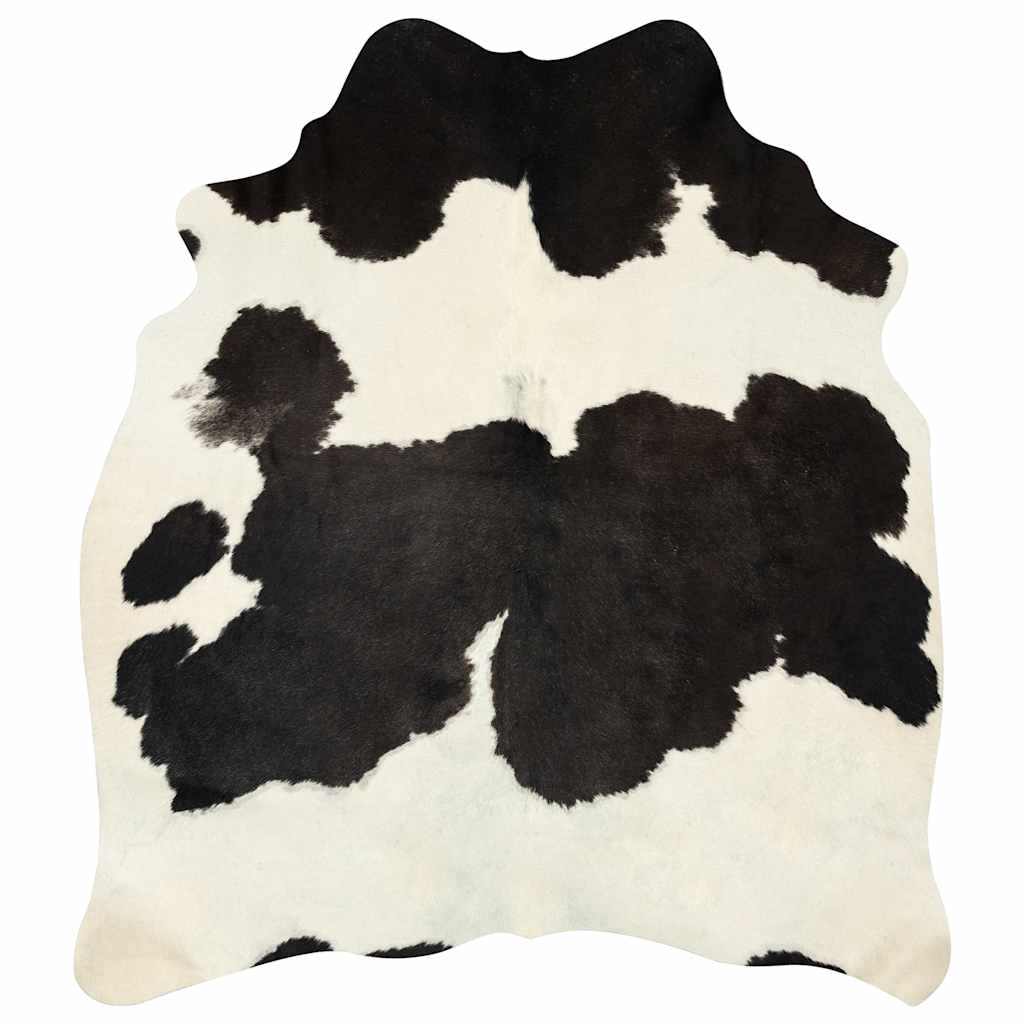 Tappeto in Vera Pelle Bovina Bianco e Nero 150x170 cm - homemem39