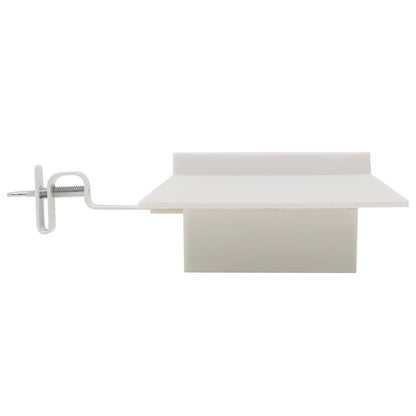 Lampade Solari da Esterno 12 pz LED Quadrate 12 cm Bianche