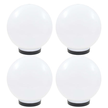 Set Lampade a LED Sferiche 4 pz 25 cm in PMMA - homemem39