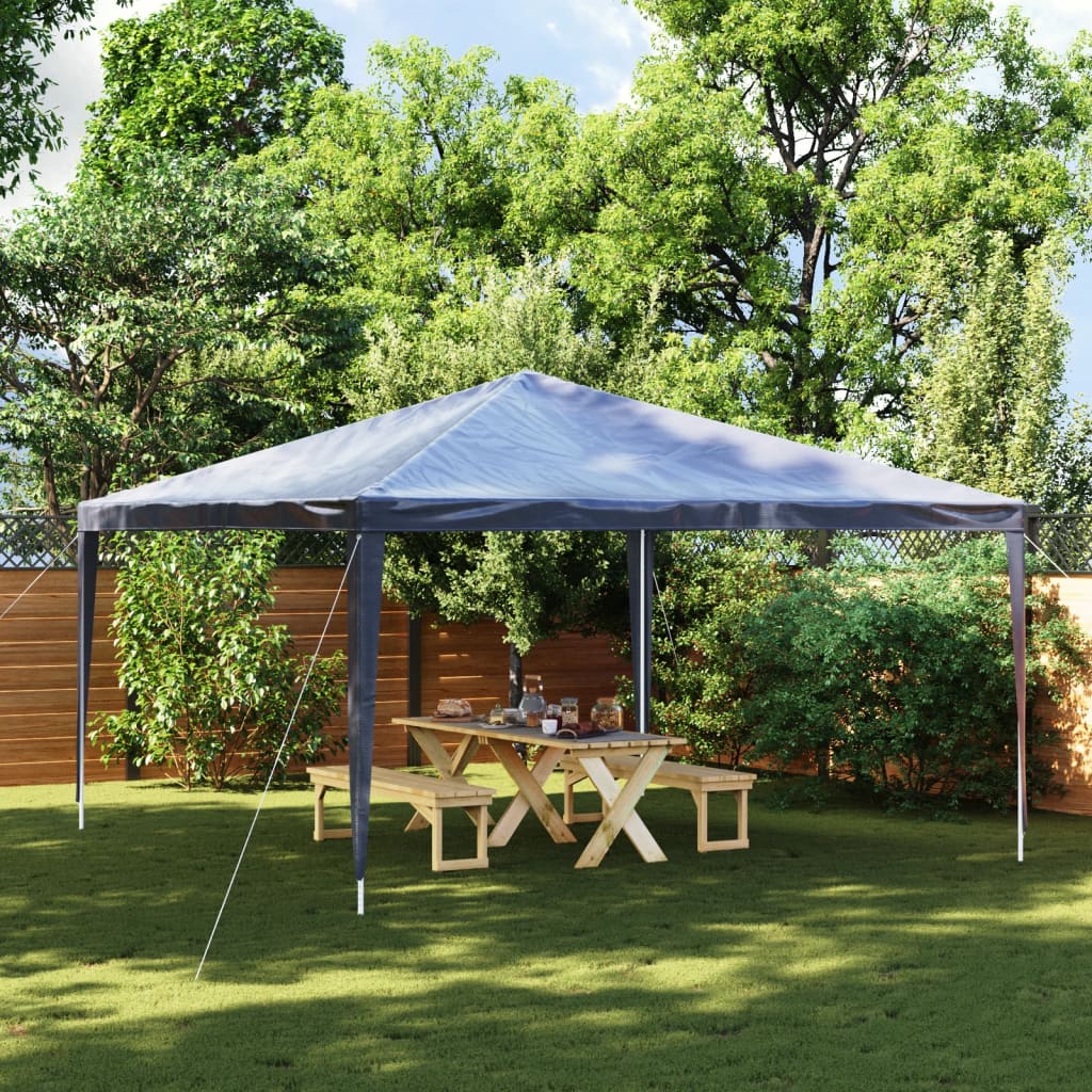 Tenda per Feste 4x4 m Blu - homemem39