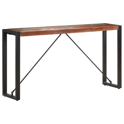 Tavolo Consolle 150x35x76 cm in Legno Massello di Recupero - homemem39