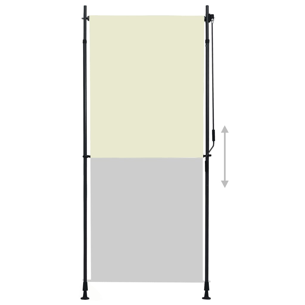 Tenda a Rullo per Esterni 100x270 cm Crema - homemem39