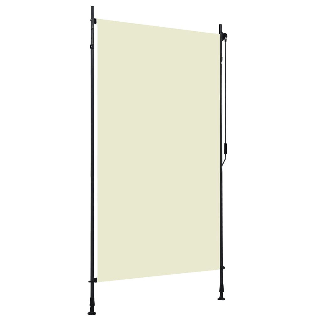 Tenda a Rullo per Esterni 120x270 cm Crema - homemem39