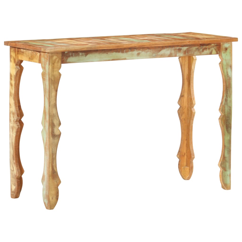 Tavolo Consolle 110x40x76 cm in Legno Massello di Recupero - homemem39