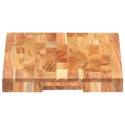 Tagliere 40x30x4 cm in Legno Massello di Acacia