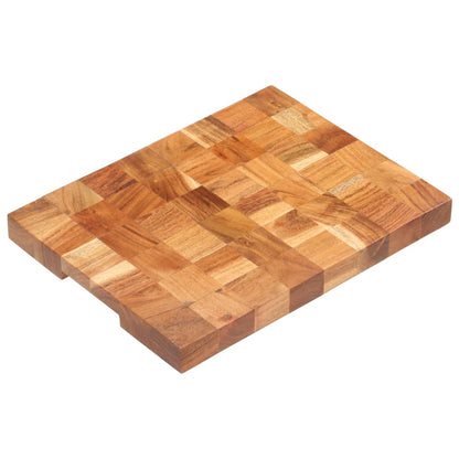 Tagliere 40x30x3,8 cm in Legno Massello di Acacia