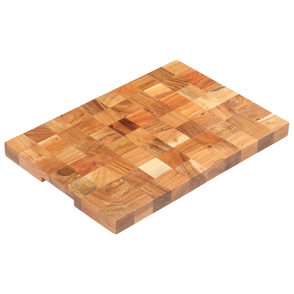 Tagliere 50x34x3,8 cm in Legno Massello di Acacia