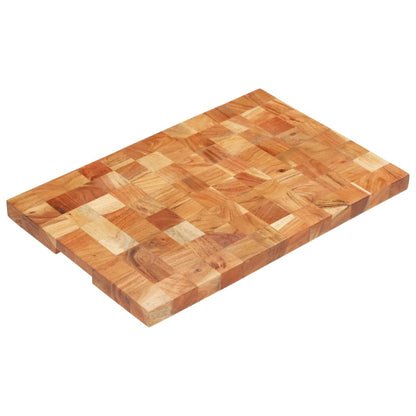 Tagliere 60x40x3,8 cm in Legno Massello di Acacia