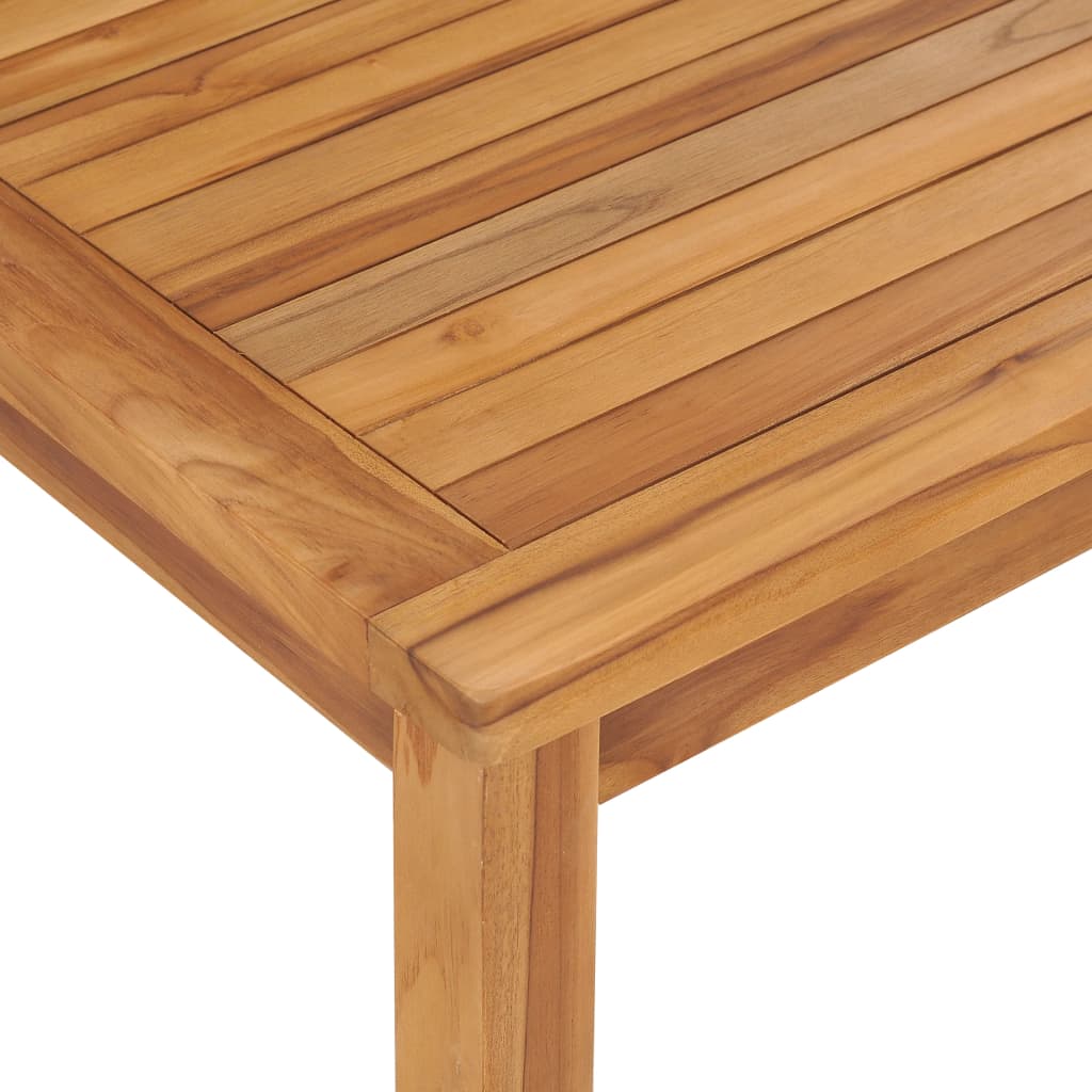 Tavolo da Pranzo per Giardino 120x70x77 cm in Massello di Teak - homemem39