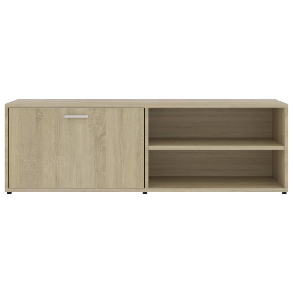 Mobile Porta TV Rovere Sonoma 120x34x37 cm in Legno Multistrato