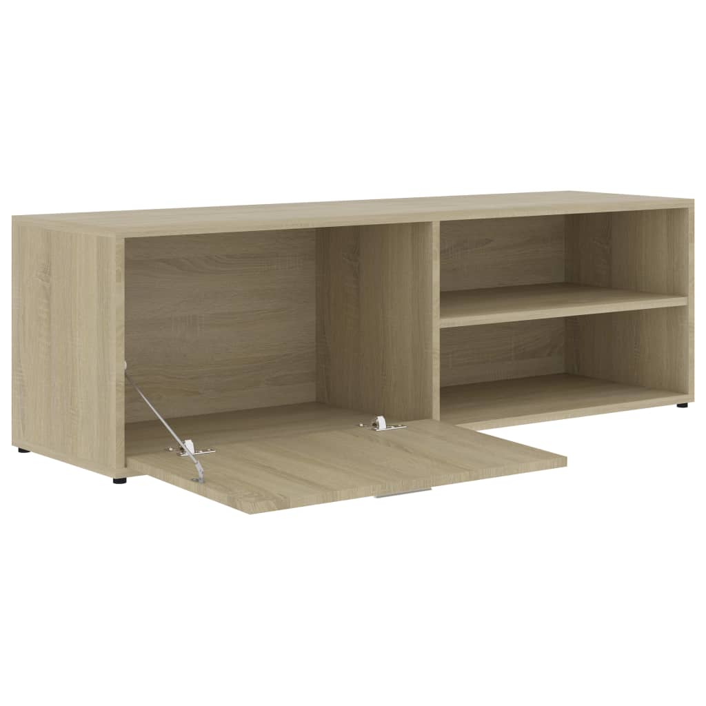 Mobile Porta TV Rovere Sonoma 120x34x37 cm in Legno Multistrato - homemem39