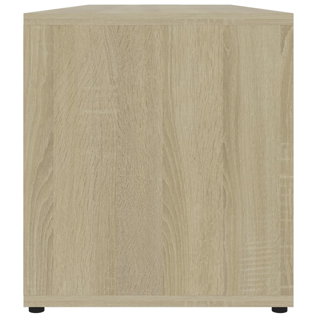 Mobile Porta TV Rovere Sonoma 120x34x37 cm in Legno Multistrato - homemem39