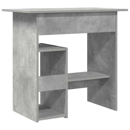 Scrivania Grigio Cemento 80x45x74 cm in Legno Multistrato - homemem39