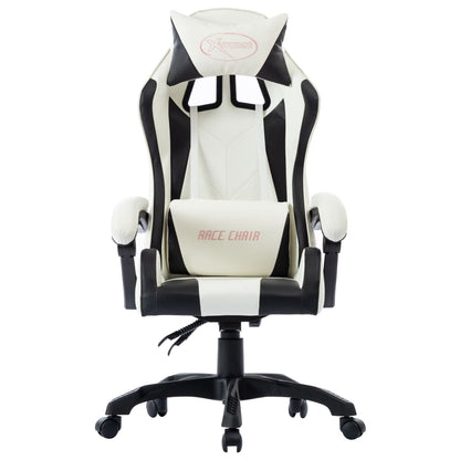 Sedia da Gaming Nera in Similpelle