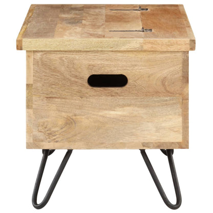 Baule 90x40x45 cm in Legno Massello di Mango - homemem39