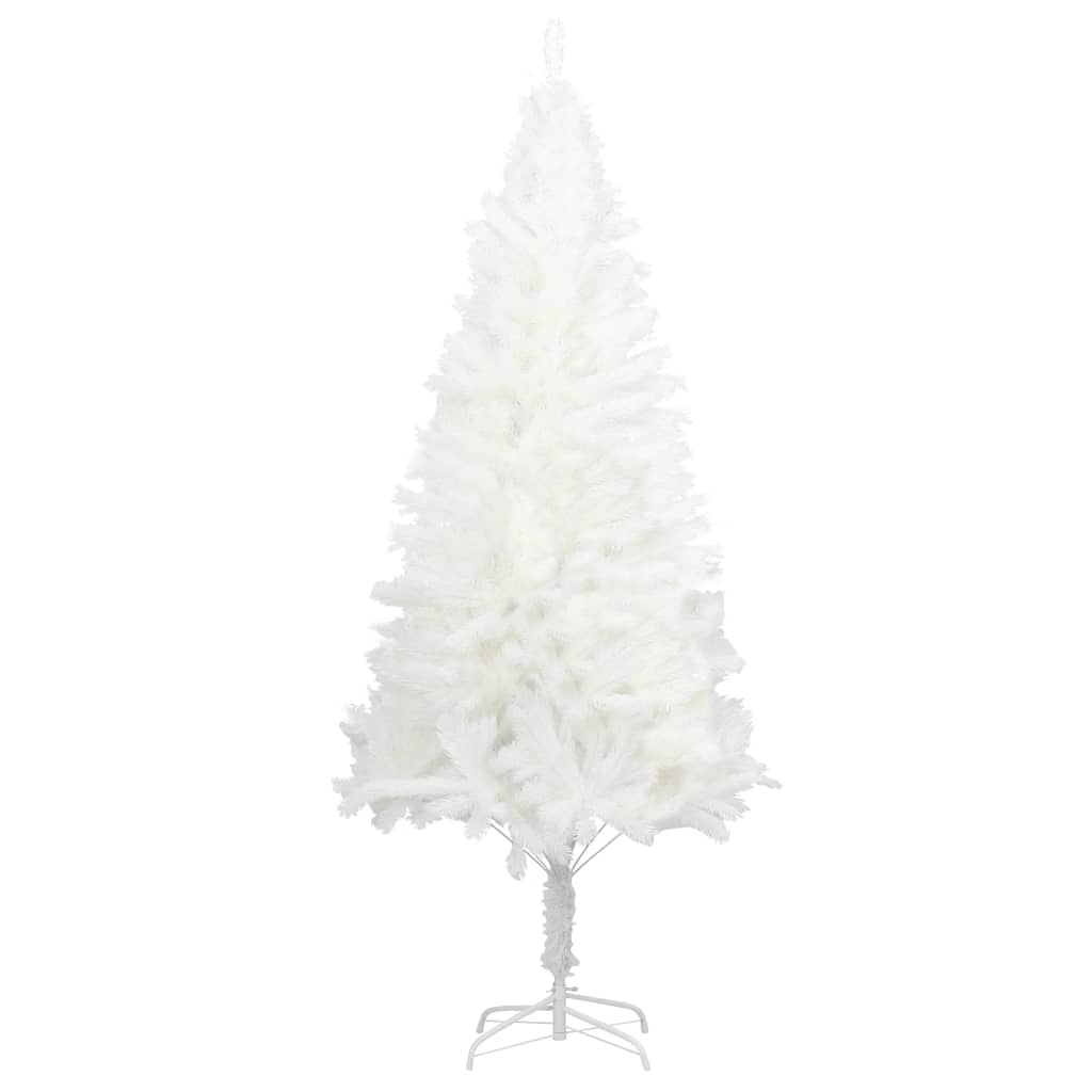 Albero di Natale Artificiale con Aghi Realistici Bianco 120 cm - homemem39