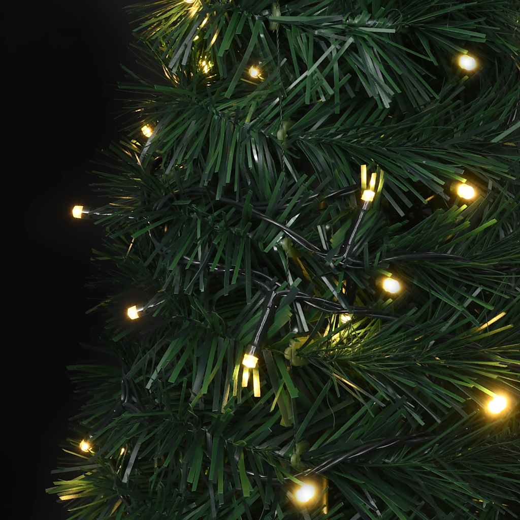 Albero di Natale Artificiale Apribile Preilluminato Verde 180cm - homemem39