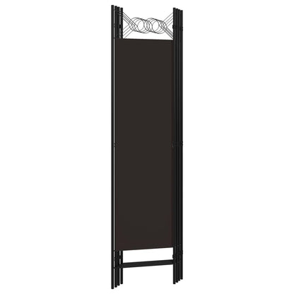 Paravento a 4 Pannelli Marrone 160x180 cm - homemem39
