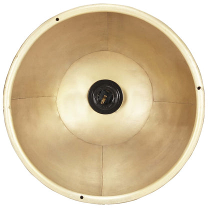 Lampada a Sospensione Industriale 25 W Ottone Rotonda 30 cm E27 - homemem39