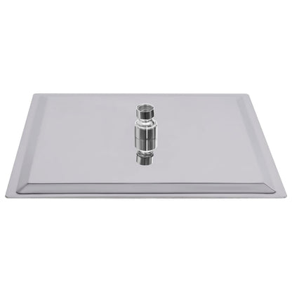 Testa Doccia a Pioggia in Acciaio Inox 304 30x30cm Quadrata - homemem39