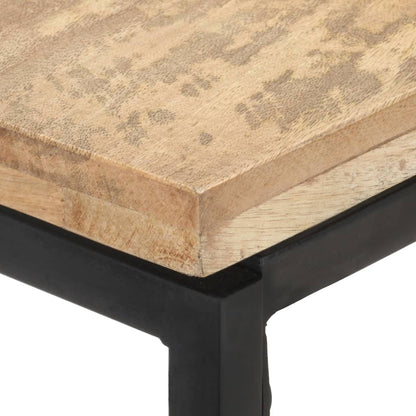 Tavolo Consolle 110x35x75 cm in Legno Massello di Mango - homemem39